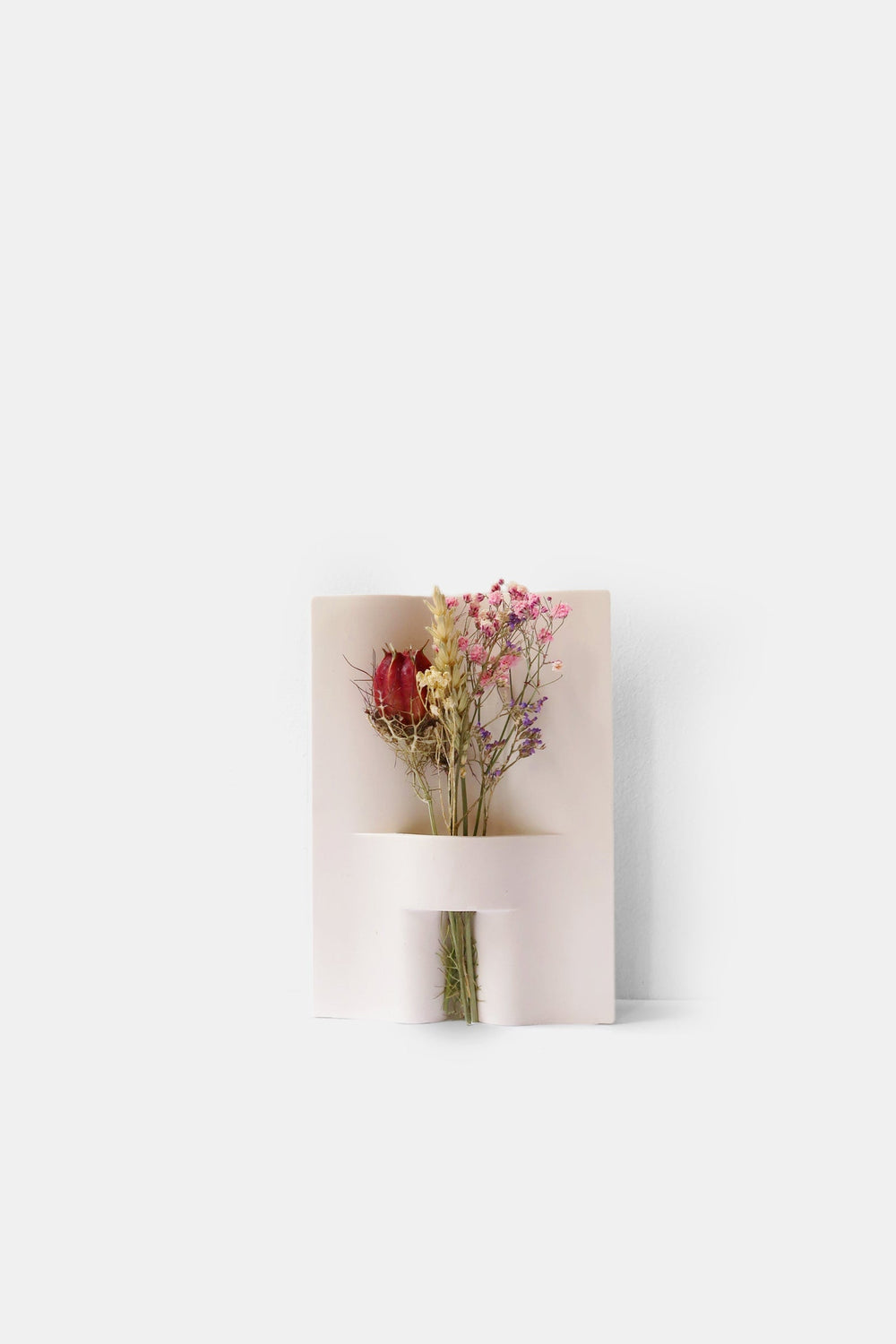 Vase / Karte Flo - H 21 cm Töpfe und Vasen House Raccoon Sand beige 
