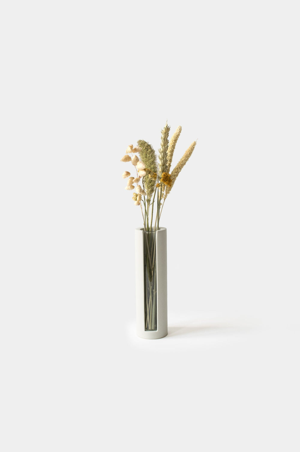Vase Lily Töpfe und Vasen House Raccoon Silber grün 